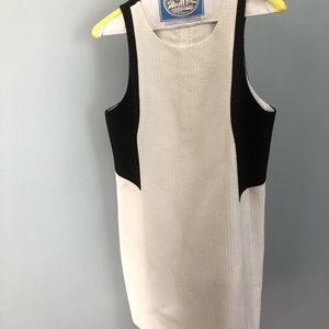 Black & White Club Monaco Sheath Dress 🤍🖤